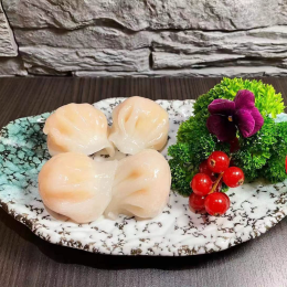 Raviolis de crevette à la vapeur